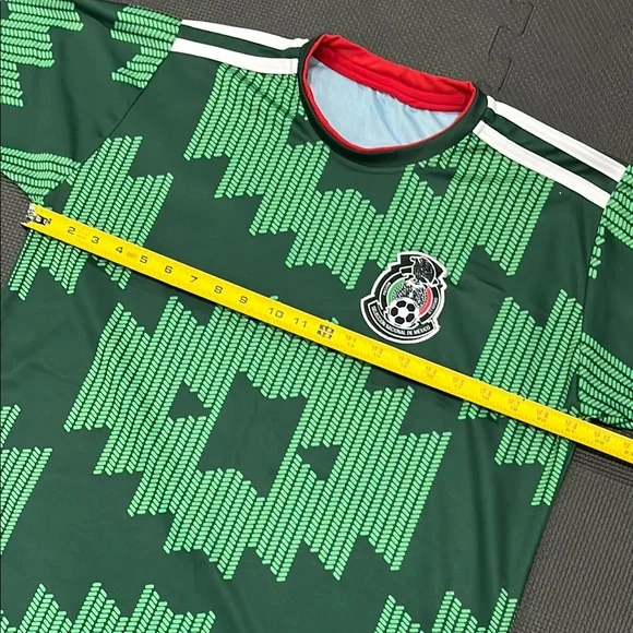 Mexico 🇲🇽 Jersey Futbol soccer 🥅 Green men’s fitted large loose medium